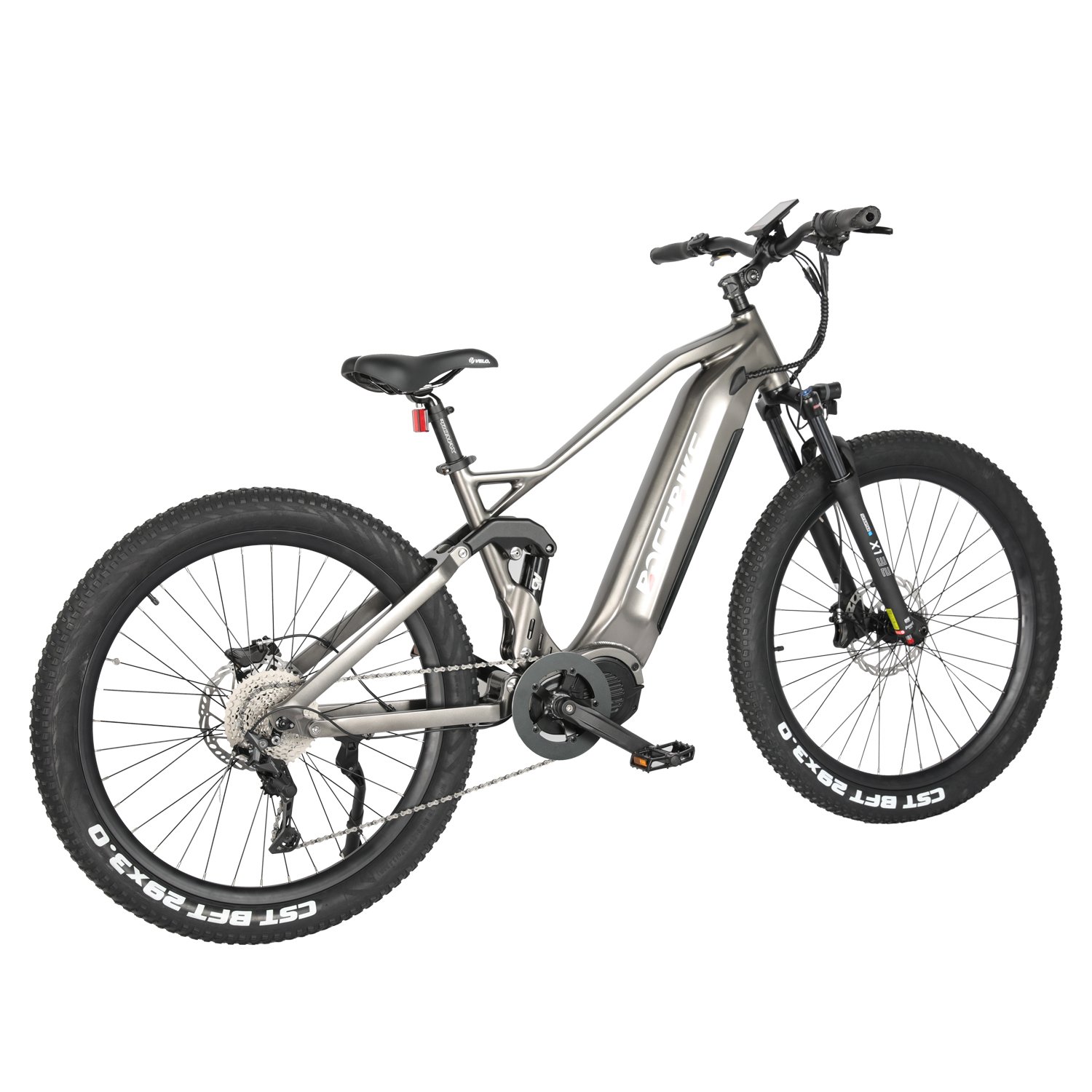 OEM High Quality 29'' Electric Mountain Bike Off-road MTB Full Suspension E Bike Mid Drive Bafang Electric Bicycle