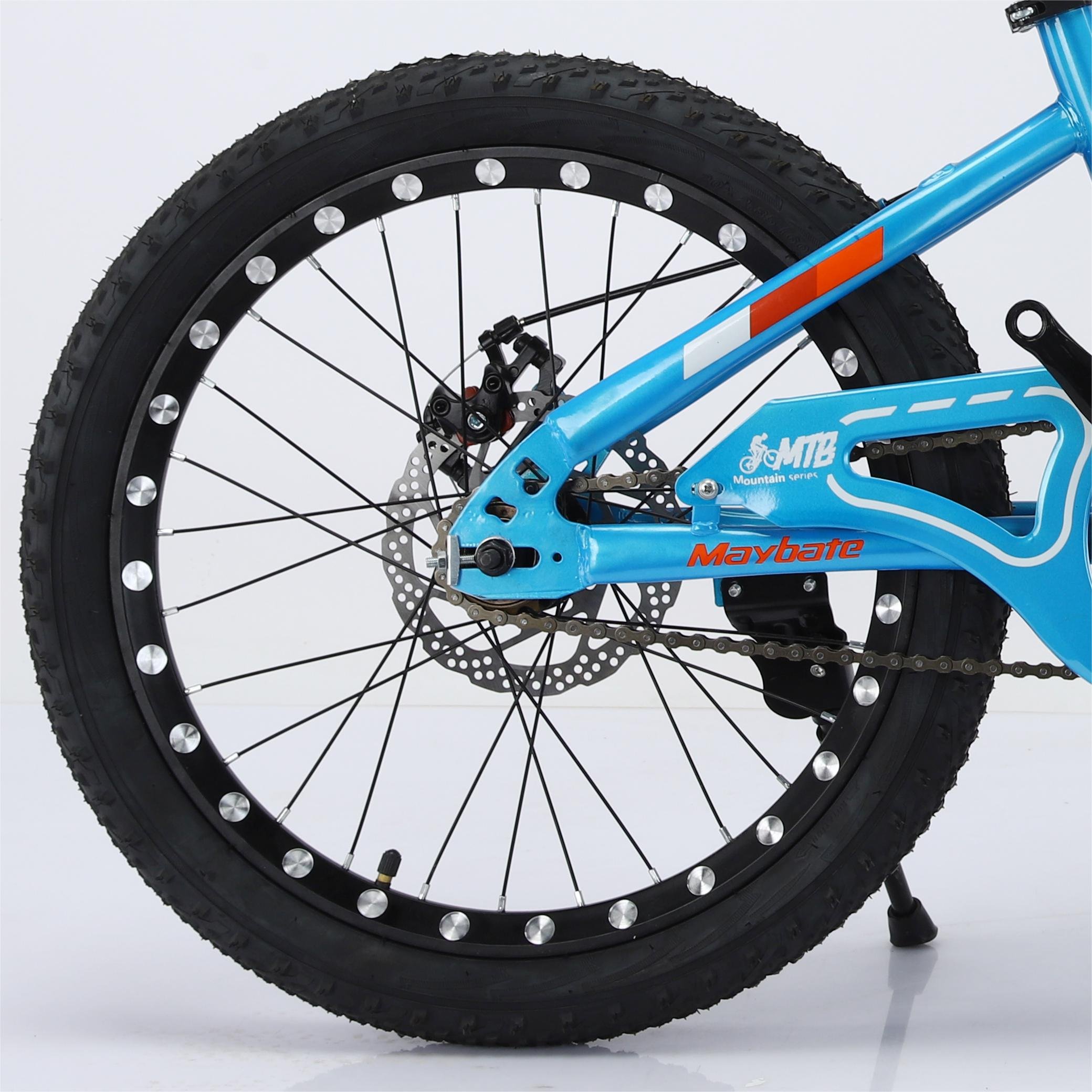 LANTU Best-Selling Single Speed Student Mountain Bike for Boys All Steel Bicycle with Disc Brake and Ordinary Pedal