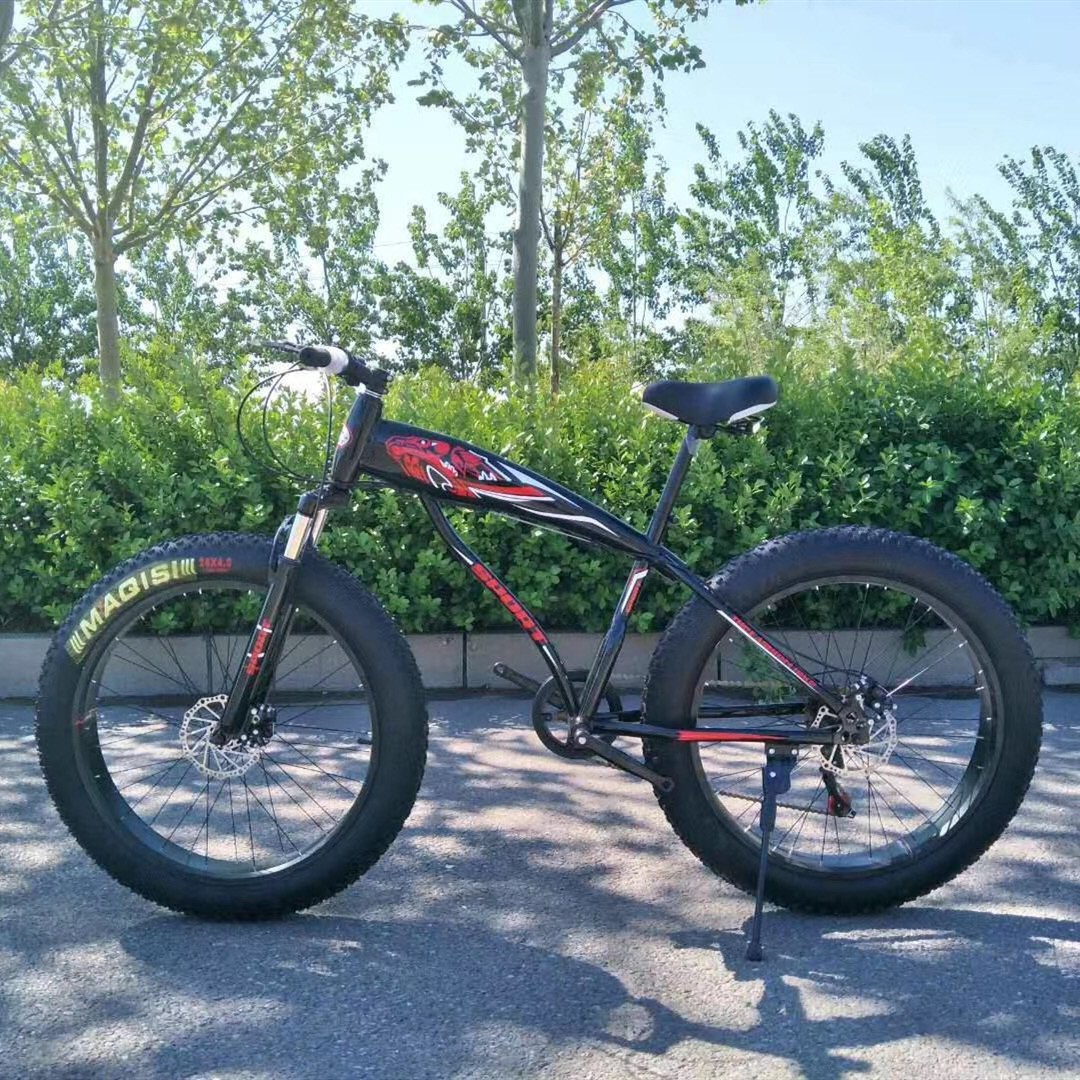 Fat tire electric Mountain E bike electric bike Aluminum frame electric snow bicycle 21 speed electric mountain bike