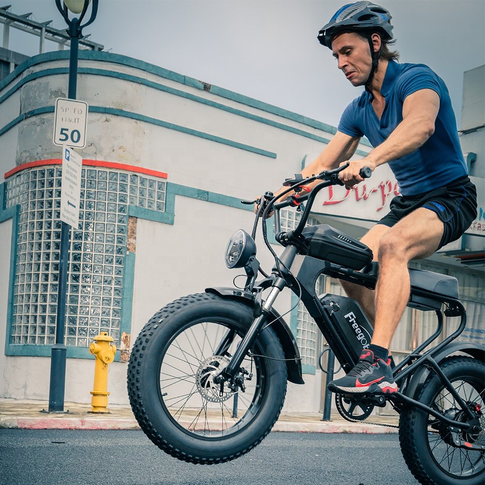 USA warehouse 1200w 48v 20Ah electric Fat tire bike powerful electric bike mountain bikes for adult