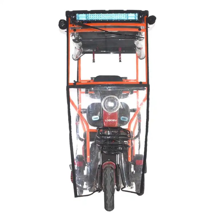 Factory Price Three Wheels Electric Bike Passenger Solar Electric Scooter Wholesale 3 Wheel Electric Bike