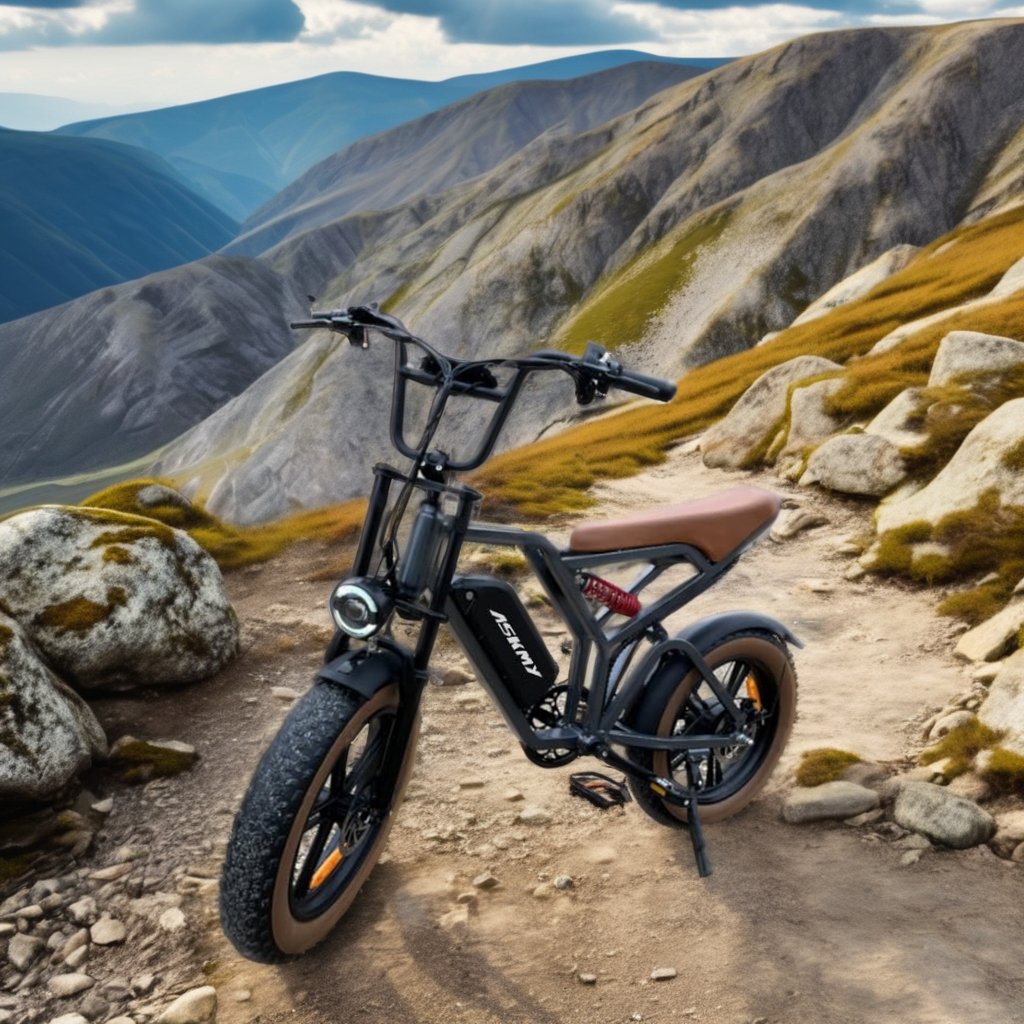 High-Performance E600 Electric Mountain Bike 750W 48V Power Motor Conquers Any Terrain Ease Equipped Lithium Battery Steel Frame