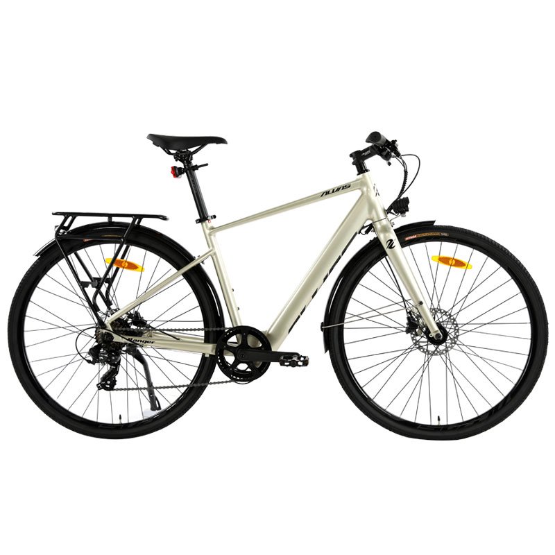 ALVAS Ranger 840 1*7Speed 700C Aluminum Alloy Electric bike Ride in the mountains