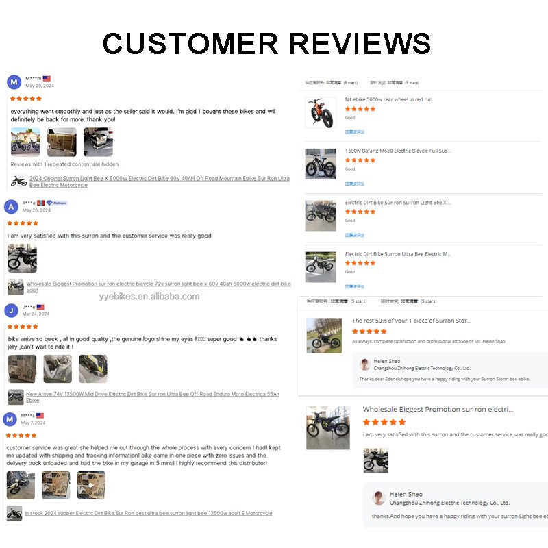 100% Genuine surron light bee x 60v powerful 6000w electric dirt e bike sur ron talaria electric bicycle surron mountain bike