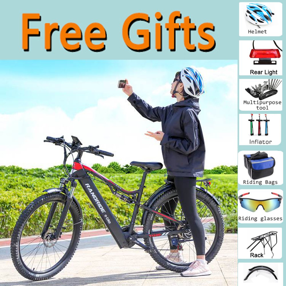 High Capacity 17Ah Hidden Battery Electric Bike EU Stock E bikes Powerful Electric Dirt Bike for Adults