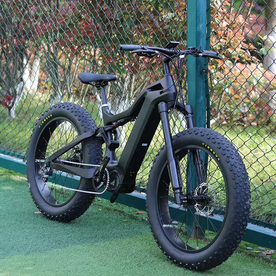 Ultra M620 Mid Motor Mountain Ebike with Carbon Fiber T700 Frame and 1000W Motor 48V 1000W Electric Aluminum & Lithium Battery