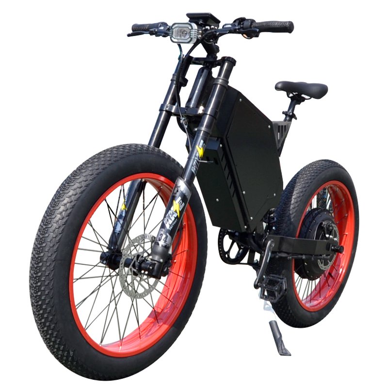 Super speed 19 21inch stealth bomber 72V 8000w 12000w electric bike with ebike seat sur ron mountain dirt bike