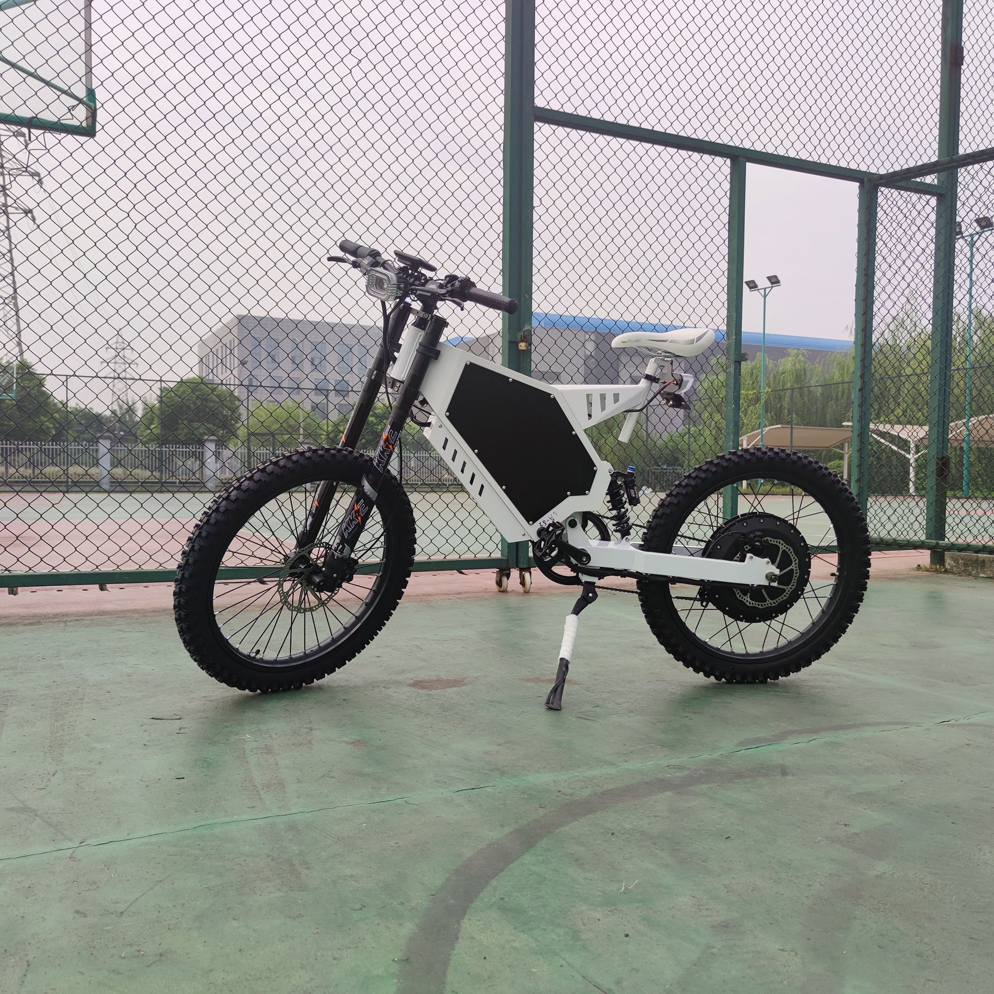 Super speed 19 21inch stealth bomber 72V 8000w 12000w electric bike with ebike seat sur ron mountain dirt bike