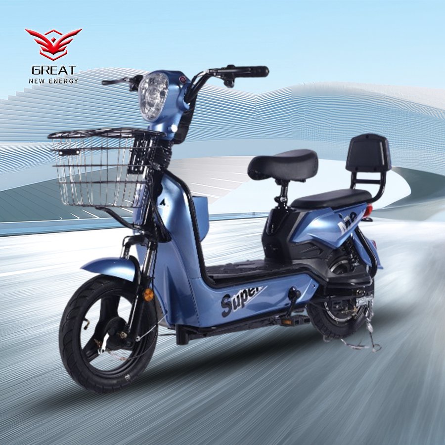 14inch Fashion Double Electric Bicycle Factory Direct Sales Electric Scooter 48v 350w Power Electric City Bike
