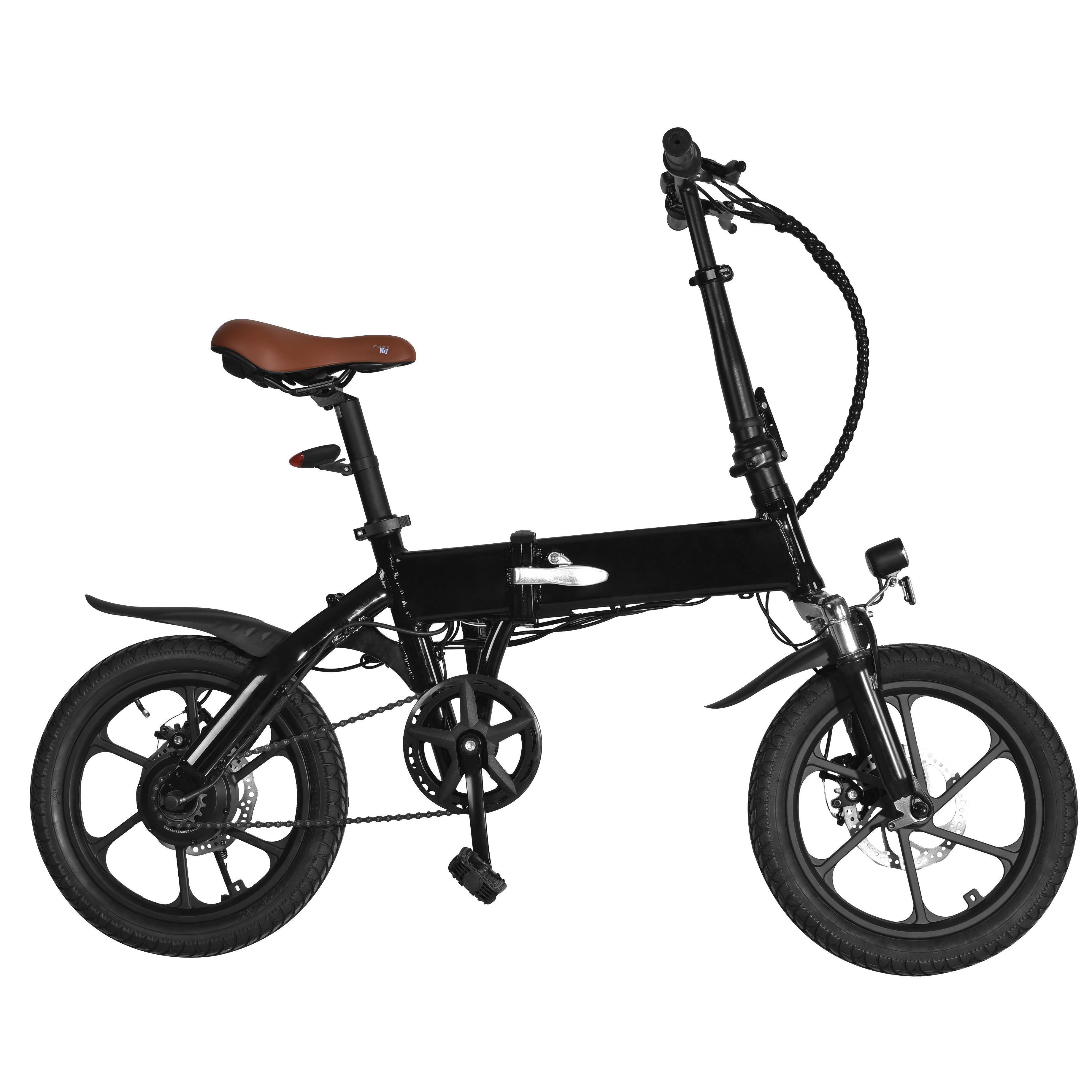 Nice Quality K2 Electric City Bike Foldable 16Inch 250W Electric Bicycle 25km/h Removable Battery Mountain Bike