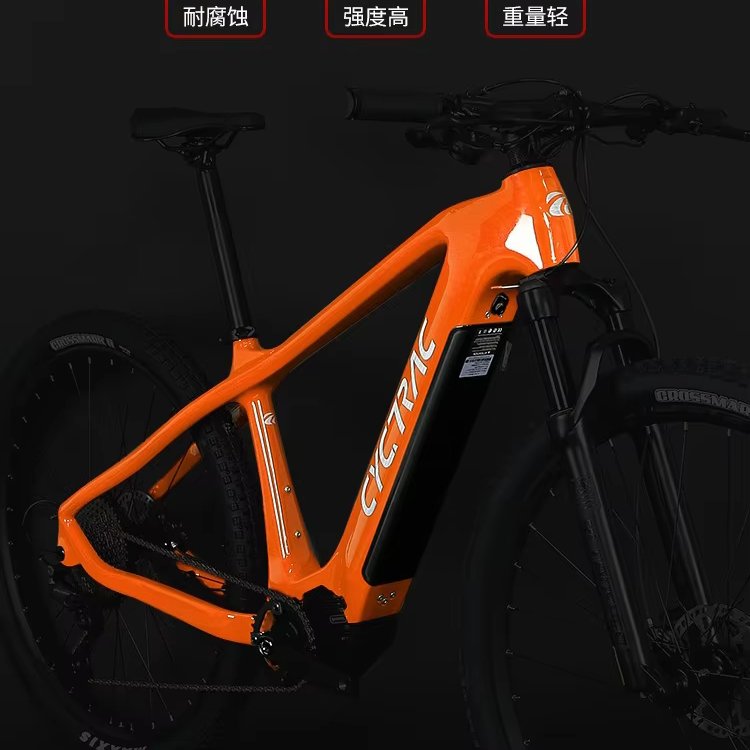 Hot Sale Electric Road Bike Mid Drive Motor 11 Speed Gear Carbon Fiber Frame Dual Suspension EMTB