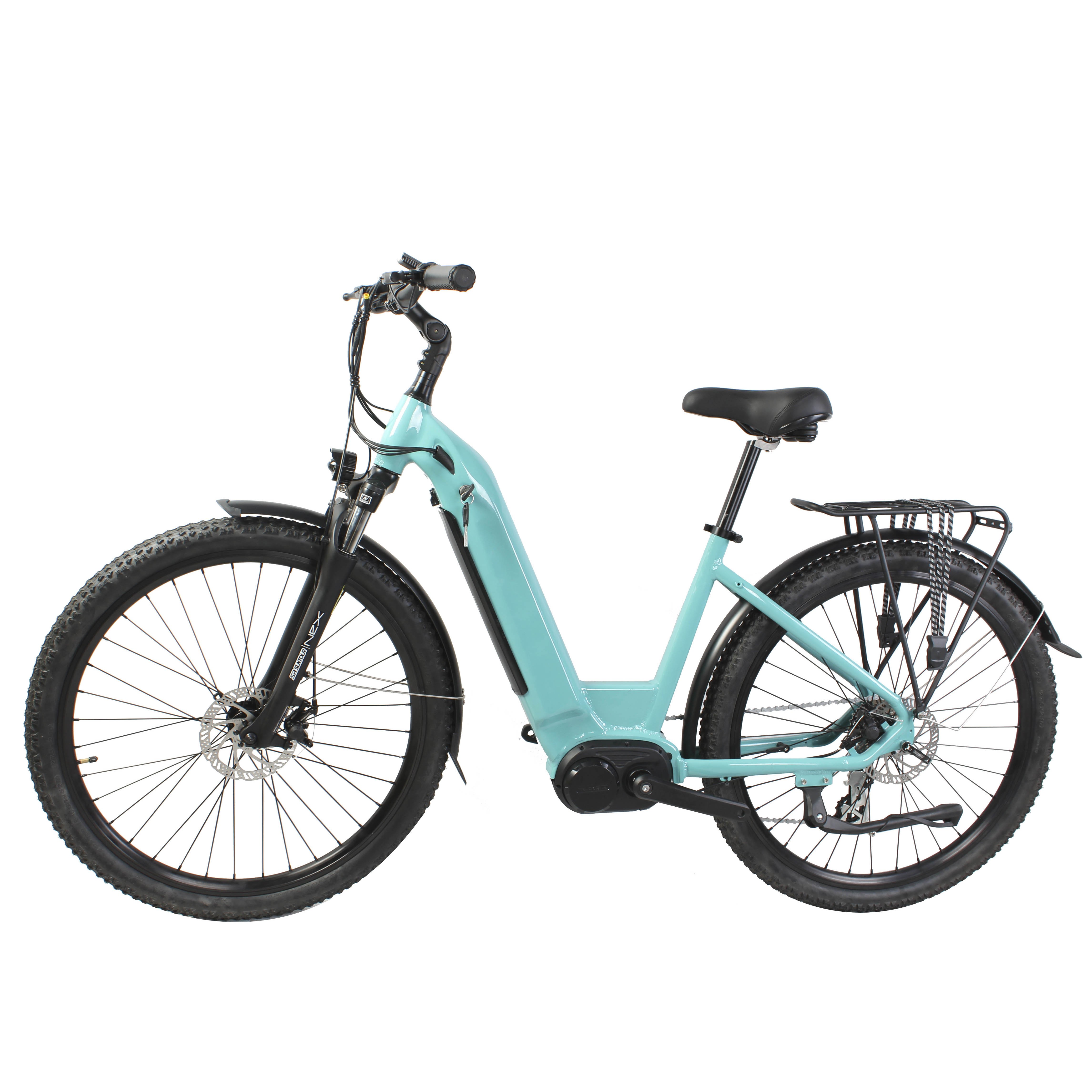 48v 15ah battery suspension fork 26inch ebike electric city bike