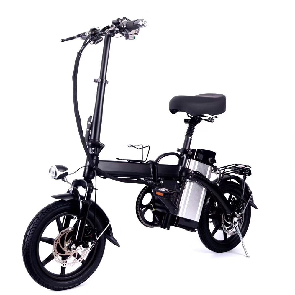 Lightweight foldable ebike 48v 15ah lithium battery folding electric hybrid bike