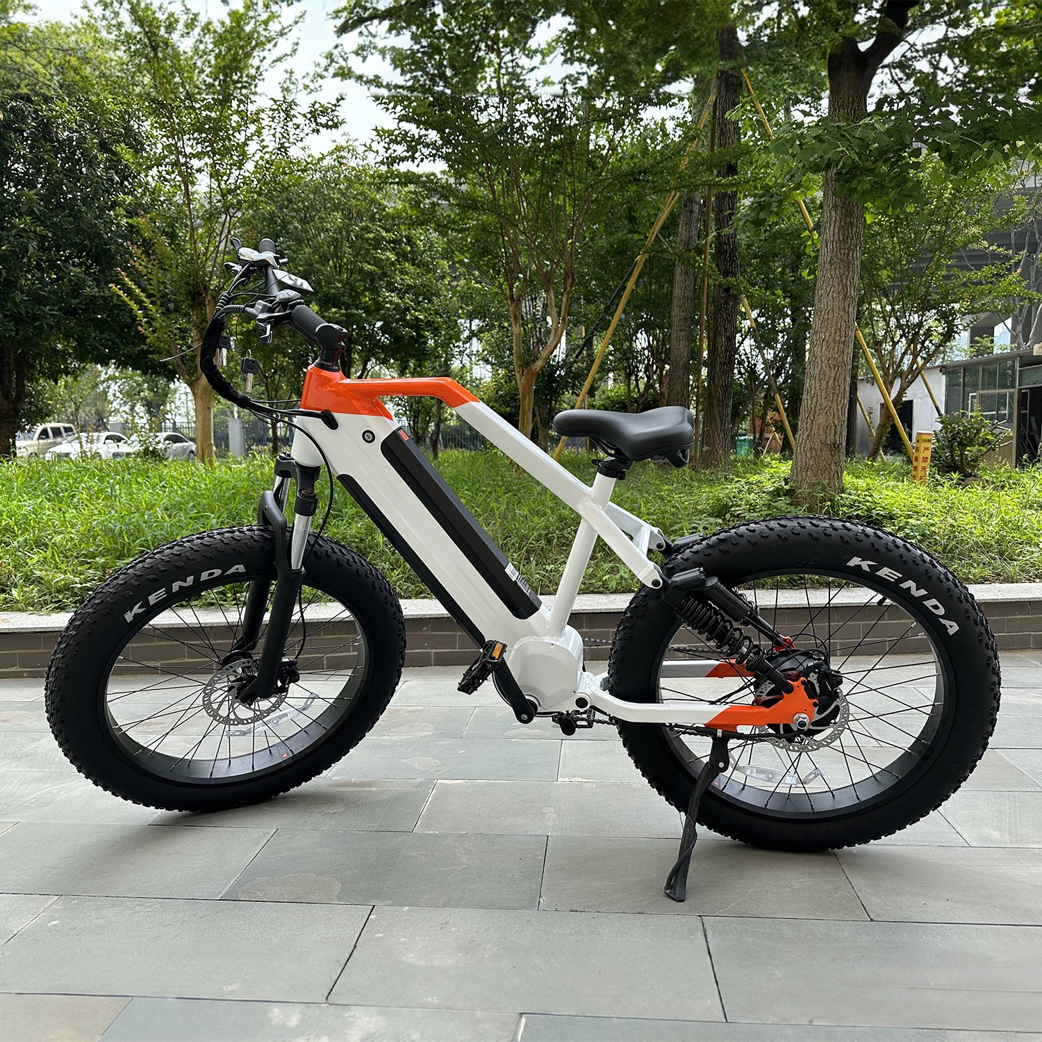 Shijin 2024 New Arrival Electric Bike 1000w Adult Fat Tire E Bike 26 inch Full Suspension Mountain bicycle