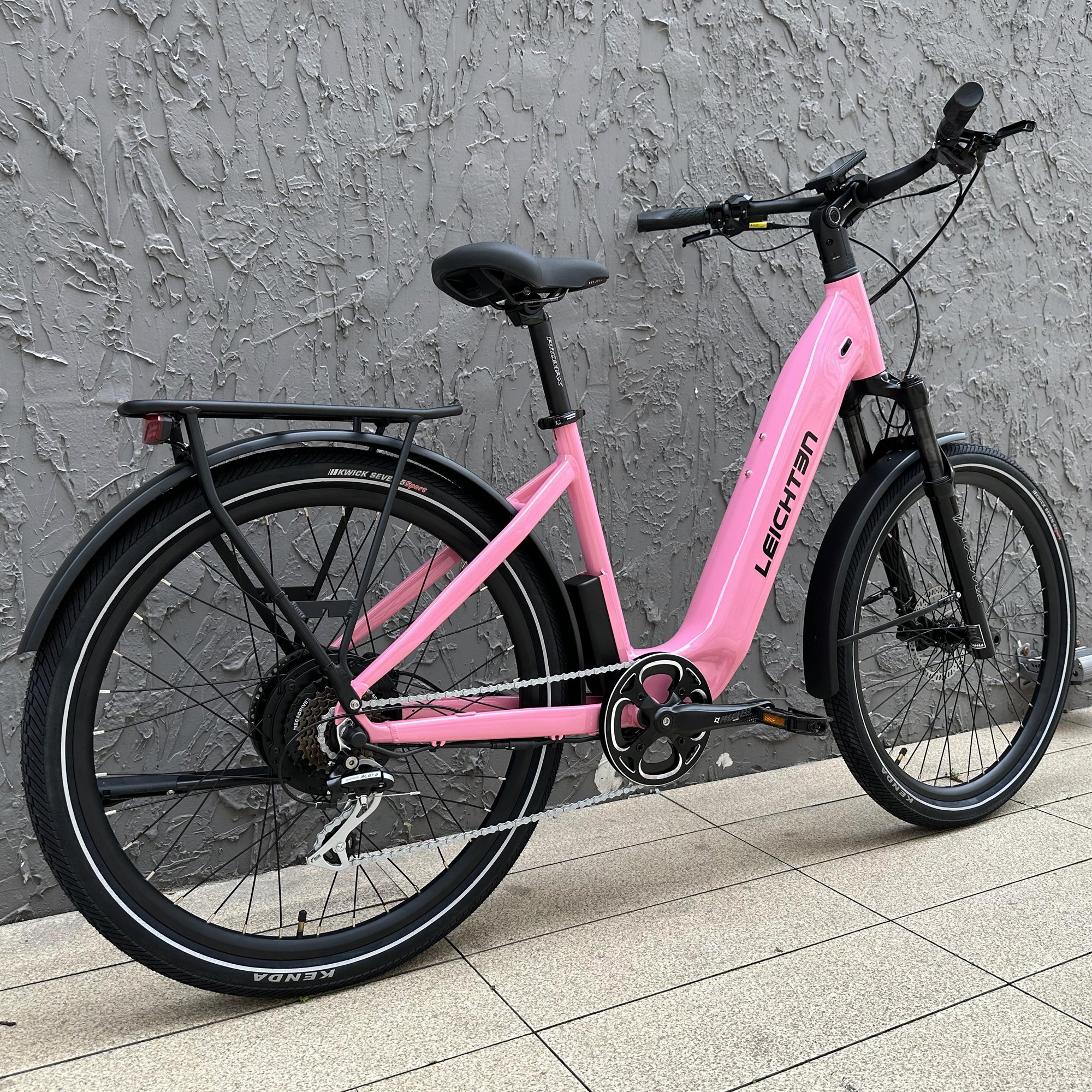 48V 500W 15AH Lithium Battery Step-thru Electric Road Hybrid Bike E Ebike Bicycle Electric City Bike