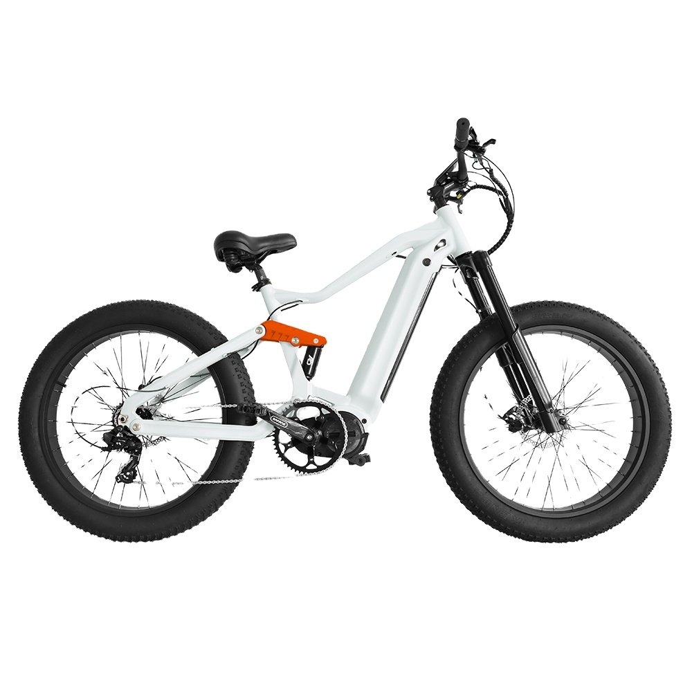 High Power E MTB 8 Speed Fat Tire Full Suspension Electric Mountain Bike 1000w Bafang M620 Mid Drive Ebike for Hunting