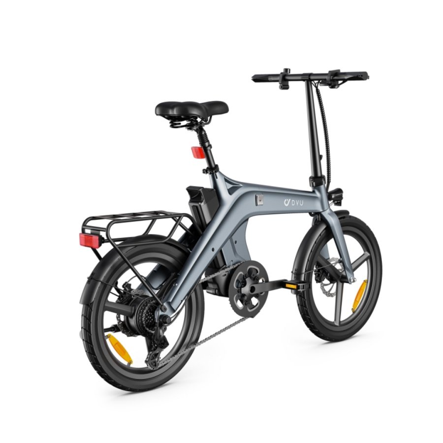 DYU T1 48v 14ah electric bicycle Folding ebike Rear Drive electric city bike electric ebike 500W electric foldable bike