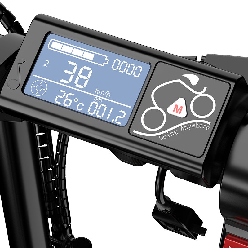 2023 Factory Hot Sale Folding Electric Bicycle 400W 48V 14Inch LCD Display Electric City Bike Electric Bike