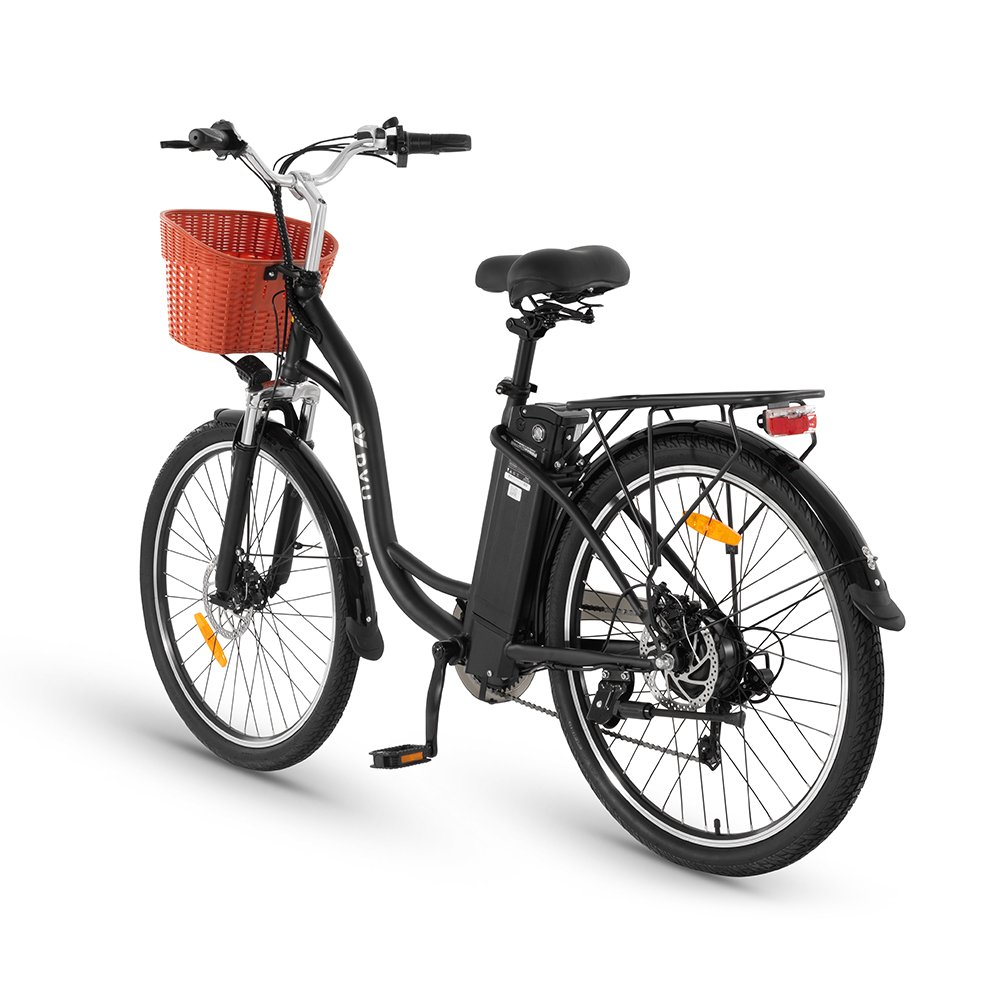 EU Warehouse Stock DYU C6 Lithium Battery Torque Sensor Motor cycle Electric City Bike assist road chopper Bicycle Ebike