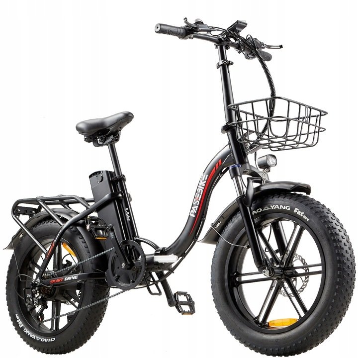 Electric Bike 20 Inch Fat Tire Mountain Foldable Electric Bike Snow Electric Bike