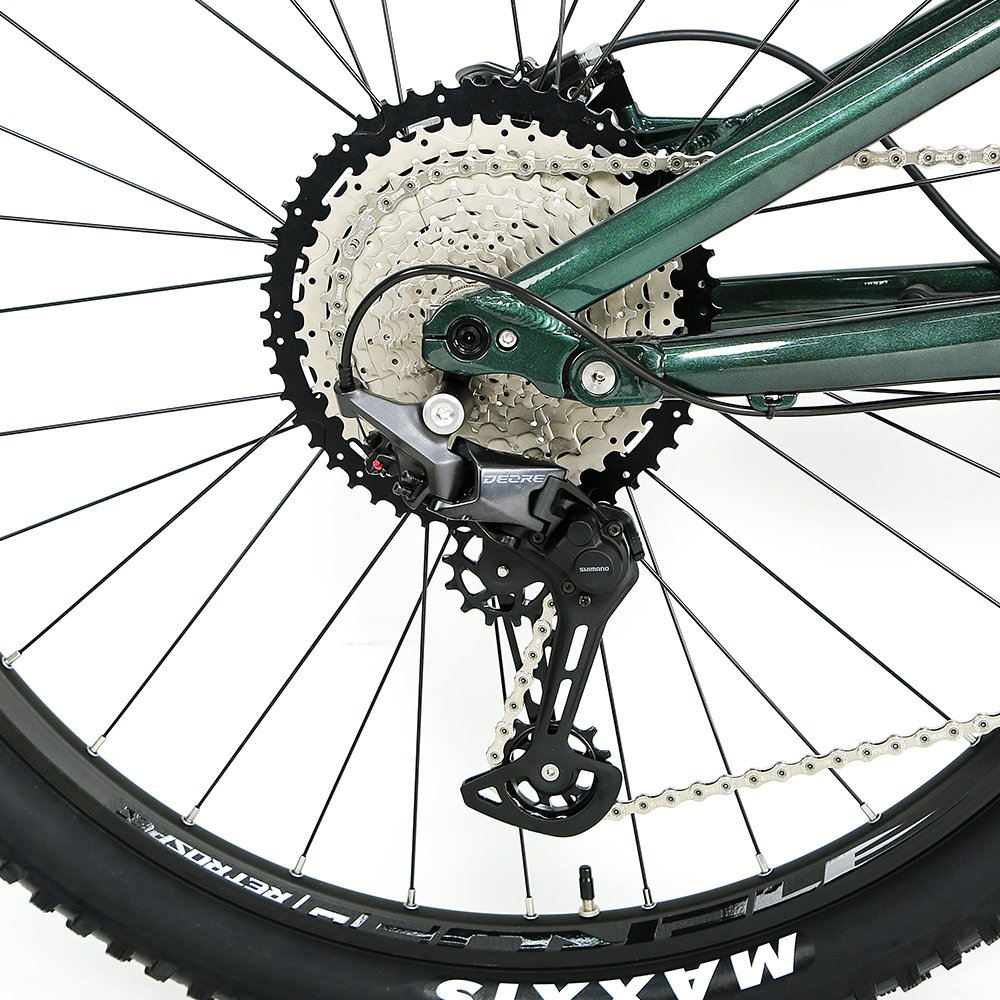 Factory price Alu Mid electric mountain bike Bafang M600 500W full suspension Ebike 624Wh hidden battery e bicycle
