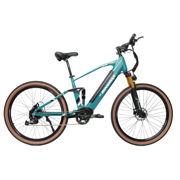 MINGMAX Cheap Electric Mountain Bike for Adults Hub-Drive Ebike with Aluminum Alloy Frame Made in China