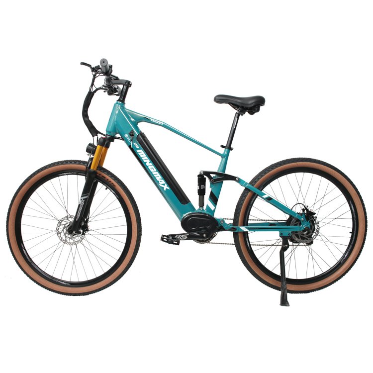 MINGMAX Cheap Electric Mountain Bike for Adults Hub-Drive Ebike with Aluminum Alloy Frame Made in China