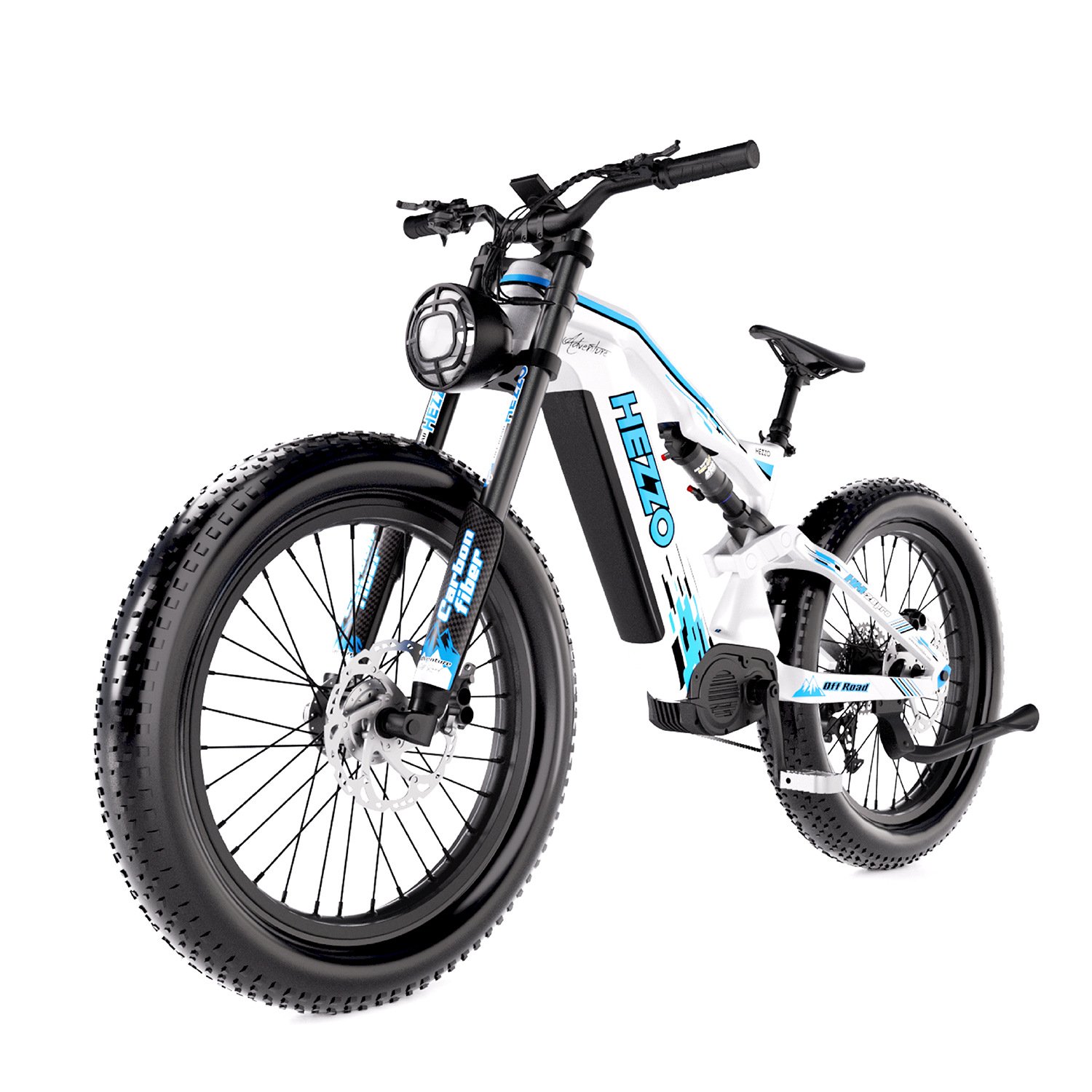 Carbon fiber electric bicycle eight sided assist model mountain bike off-road racing manufacturer for sale