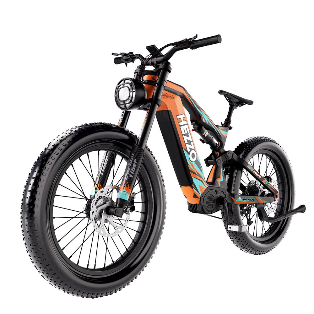 Carbon fiber electric bicycle eight sided assist model mountain bike off-road racing manufacturer for sale