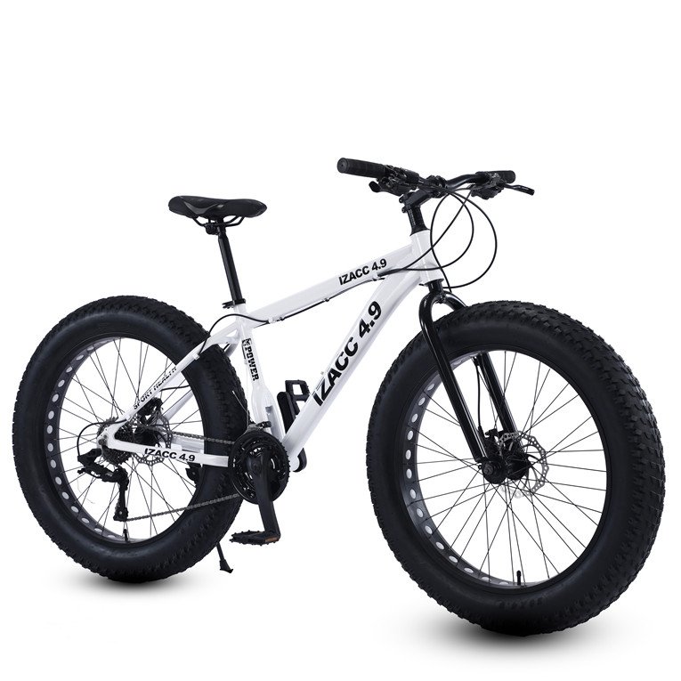 2024 factory wholesale high quality alloy frame 26x4.0 fat tire wheel cycle snow mountain bike fat tyre bicycle for men