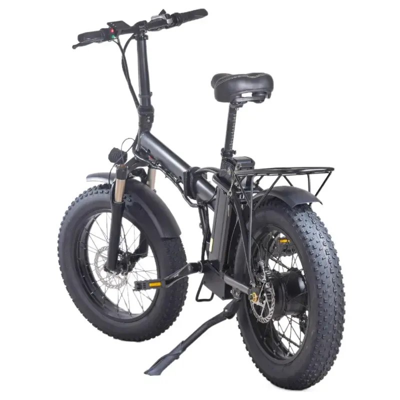 Hot Sale Mini Size Folding Electric Bicycle 500W 48V 20 Inch Electric City Bike Foldable Electric Bike
