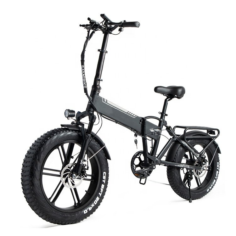 Dropshipping Europe Warehouse Foldable Electric City Bicycle Fat Tire Bike Ebike 750w 20inch in Stock