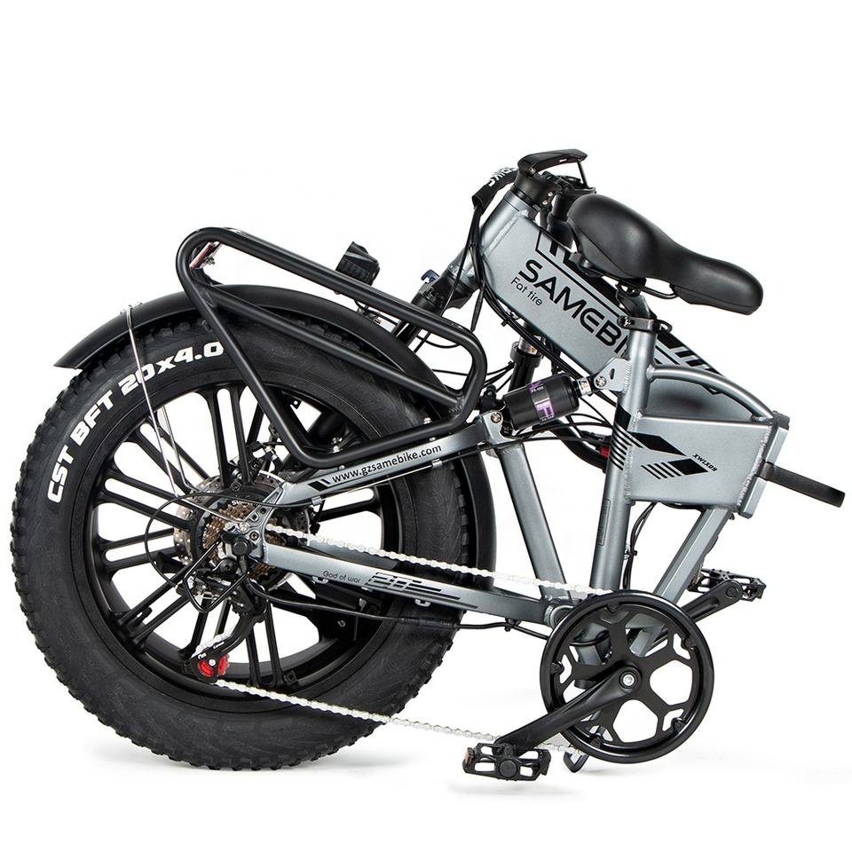 Dropshipping Europe Warehouse Foldable Electric City Bicycle Fat Tire Bike Ebike 750w 20inch in Stock