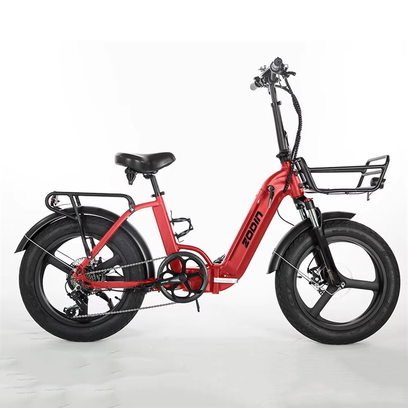 20 Inch 48V 500W 750W Fatbike Fat Tire E Bike Foldable Ebike Folding Electric City Hybrid bike