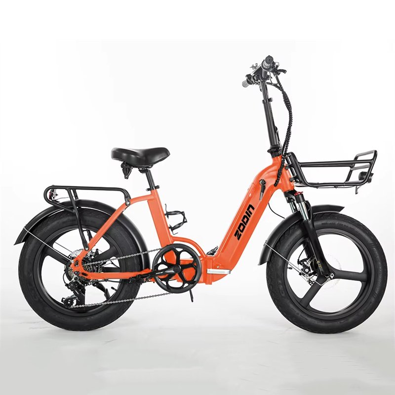 20 Inch 48V 500W 750W Fatbike Fat Tire E Bike Foldable Ebike Folding Electric City Hybrid bike