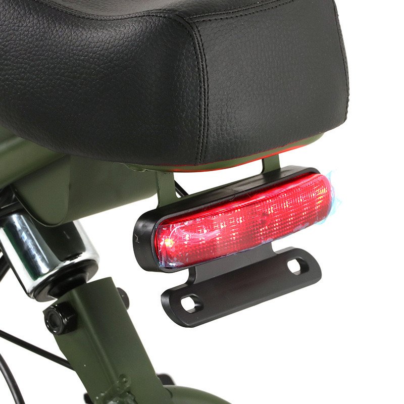Hydraulic Disc Brake 20 Inch Mountain Ebike Fat Tire Electric Mountain Bike 500W Long Range Electric Bicycle