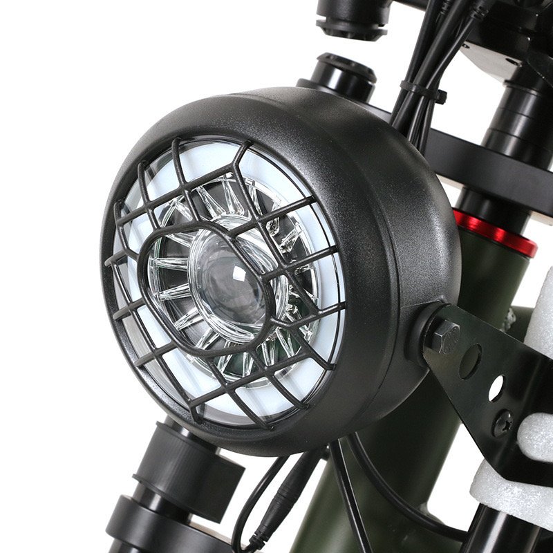 Hydraulic Disc Brake 20 Inch Mountain Ebike Fat Tire Electric Mountain Bike 500W Long Range Electric Bicycle
