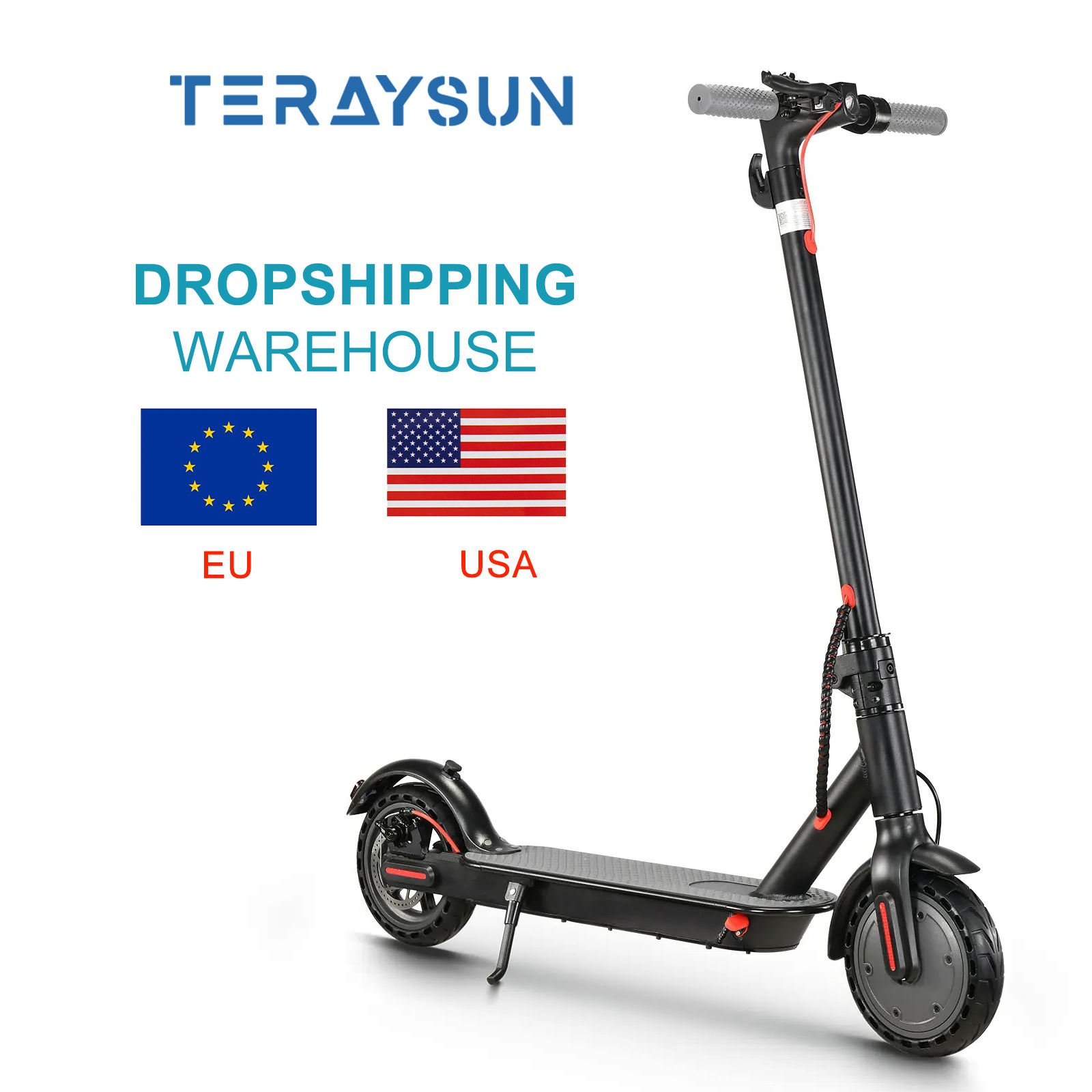 Folding Two Wheel 350w 36v Off Road Electric Scooter Adults Self-balancing Portable Scooter Longer Rang Mobility E Scooters IPX5