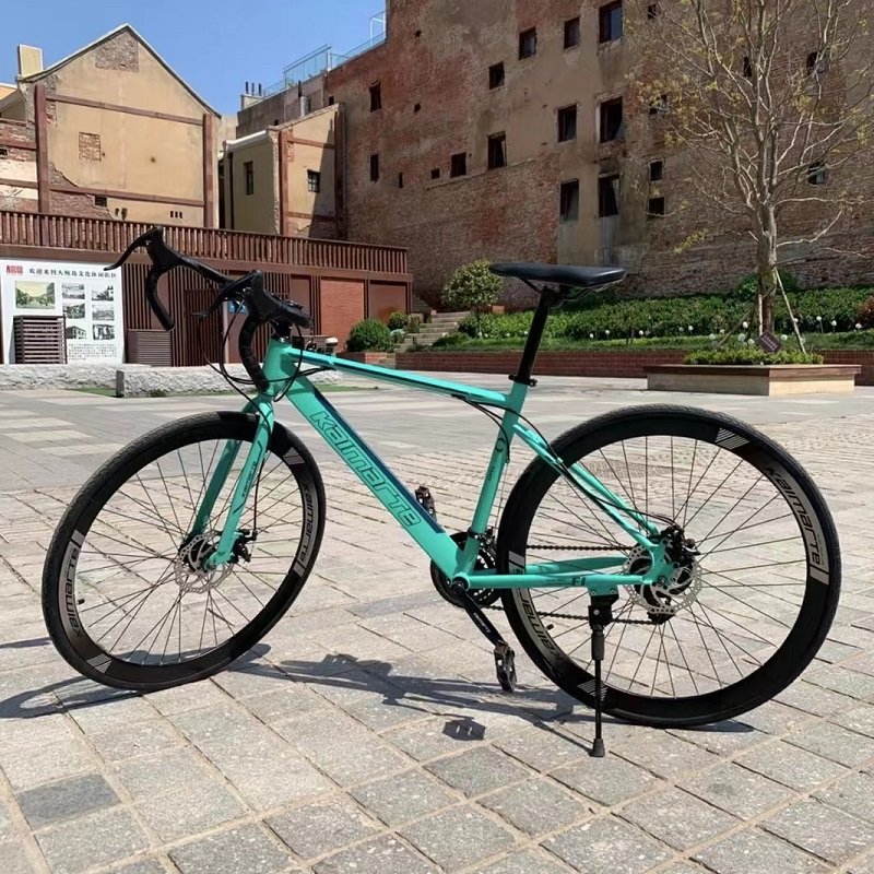 High quality 700C high carbon steel 21 speed road bike racing bicycle