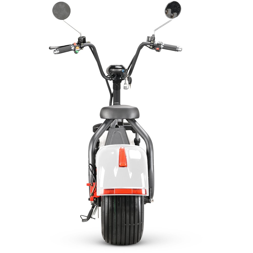 EU Warehouse Hot Selling Citycoco 60V 2000W Long Range 40AH Lithium E Bike 2 wheels big tire adult citycoco electric scooter