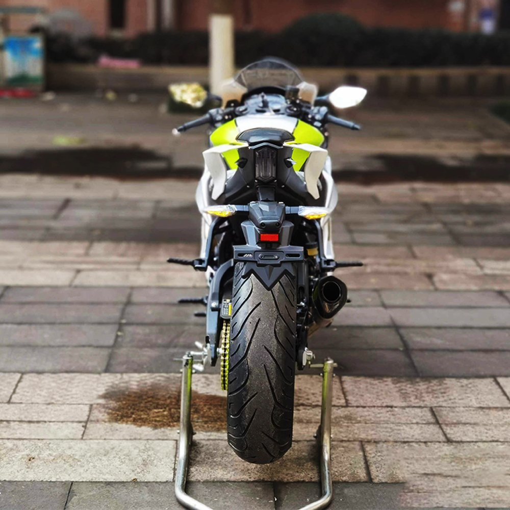 ChunFunGas Powered 500cc Automatic Racing Motorcycle Engine 4 Stroke Bicycle for Gasoline Road Sport Bike Motor
