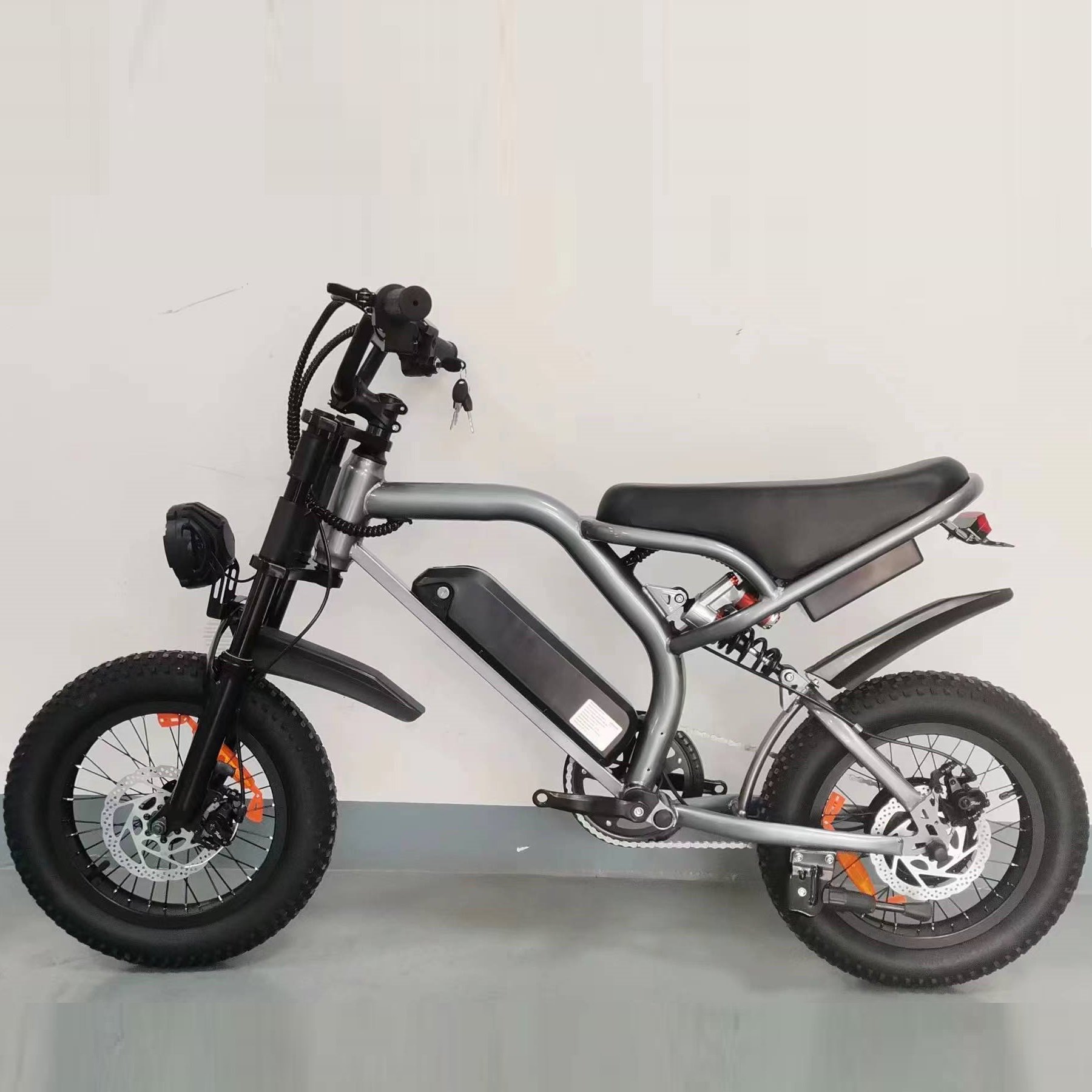 Electric Mountain Bike Fat Tire 48v 350w Off Road Snow Ebike E-bike Bicycle Electric Fat Tyre Rear Drive 16inch