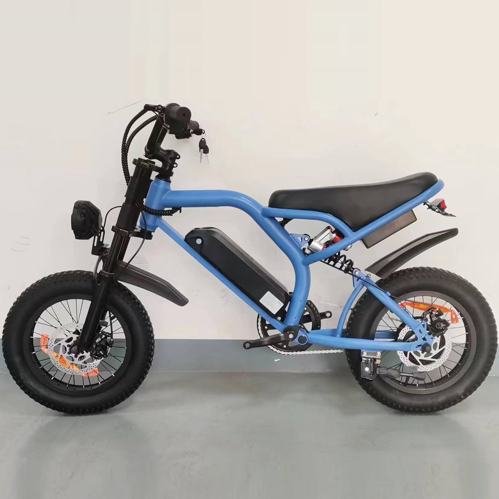 Electric Mountain Bike Fat Tire 48v 350w Off Road Snow Ebike E-bike Bicycle Electric Fat Tyre Rear Drive 16inch