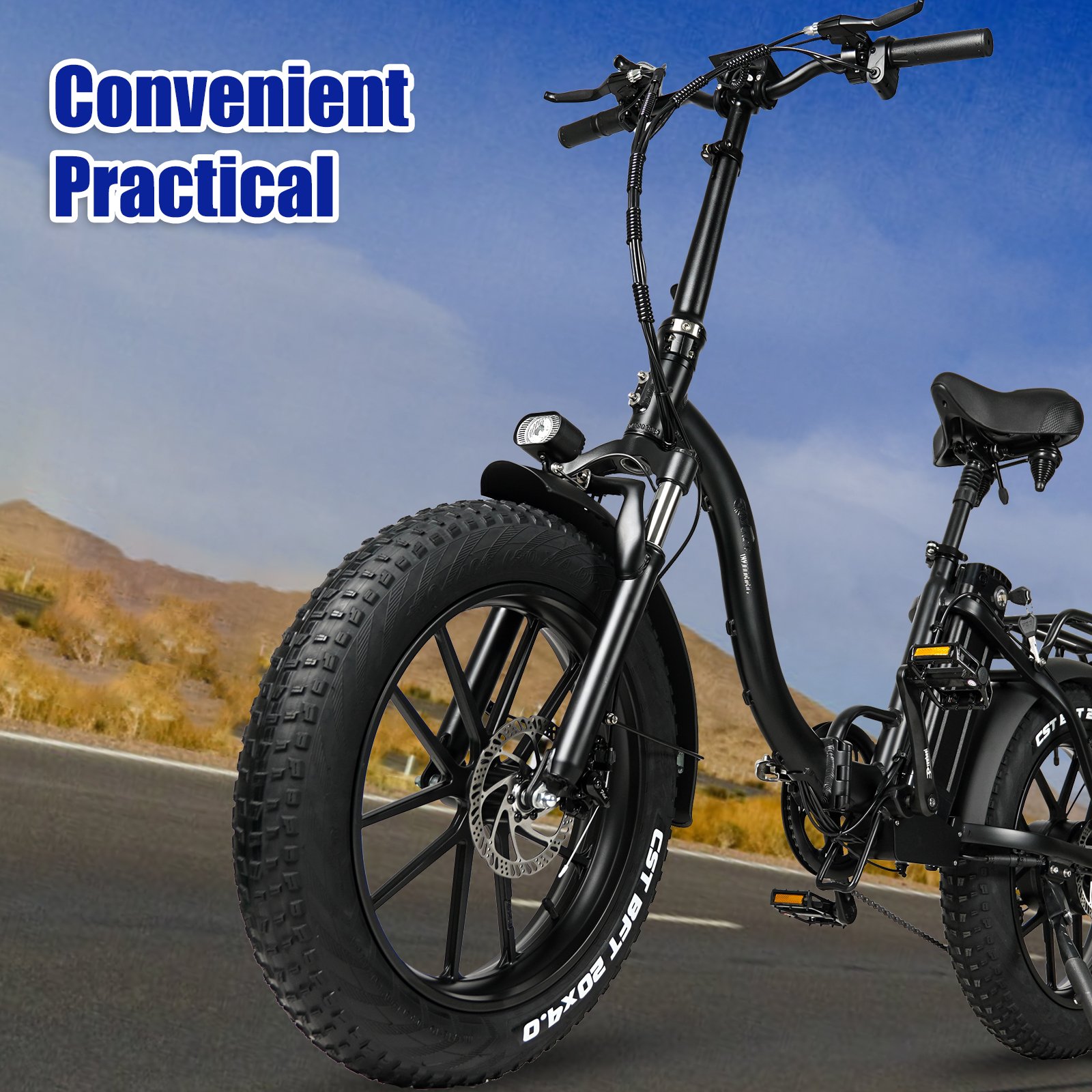 EU stock CMACEWHEEL Y20 750W 20inch electric city bicycle 48v folding electric bike for adult