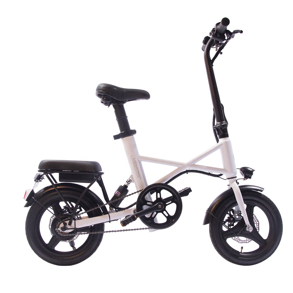 12"X2.50 Wheel Electric Bike 350W Brushless Motor City eBike 6Ah/48V Lithium Battery Mini Electric Bicycle Folding Electric Bike