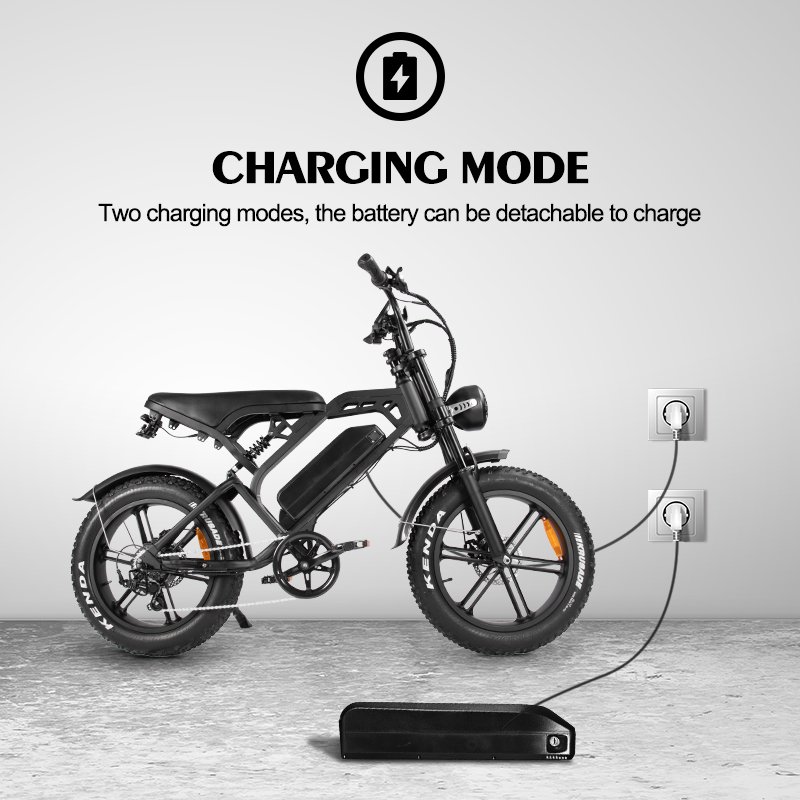 New 48v 15ah battery 500w motor electric fat tire bike fatbike v20 pro eu magazijn electric city bike bicycle ebike fatbike