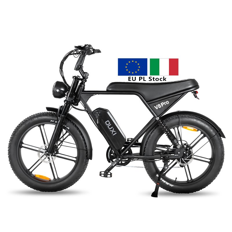 Italian New Model Mtb Electric Bicycle Fatbike 250w Mountain Bike Electric Elettrica Electrische 24 Inch Fat Bike OUXI V8 Pro