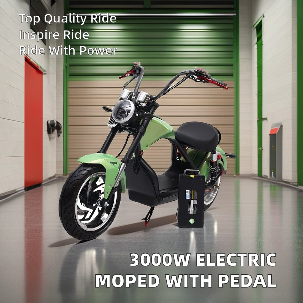 Direct Sale New Adult Electric 3000W 60V Sportbikes Moped Electric Mobility Scooter with Pedal 72V Voltage Electric Motorcycle