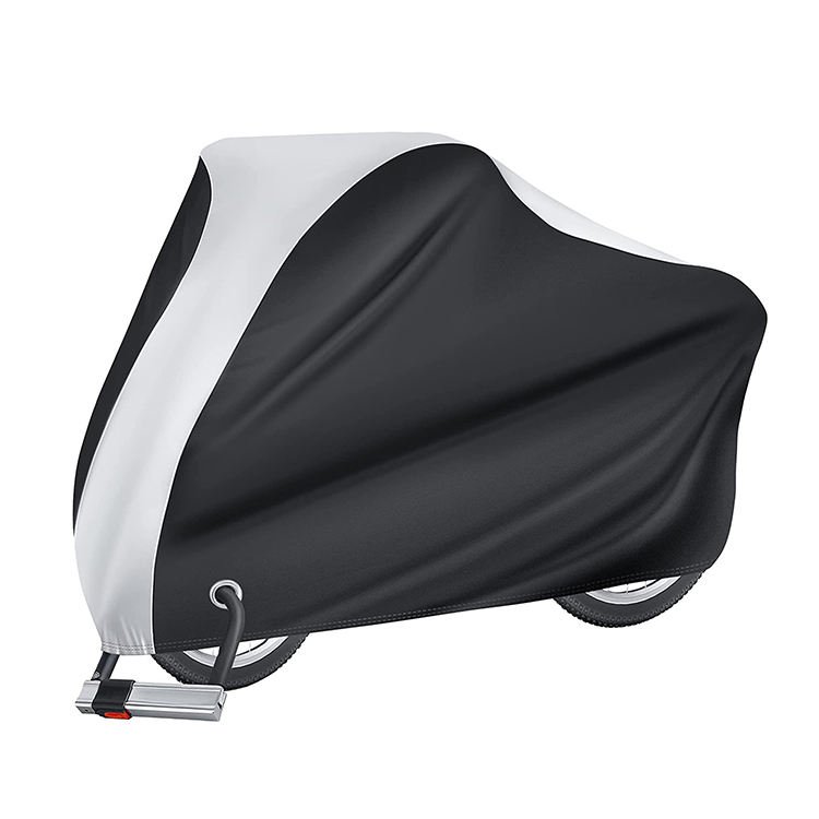 Mountain Road Electric Bike Rain Sun UV Dust Wind Proof Bike Cover Waterproof Bicycle Cover with Lock Hole