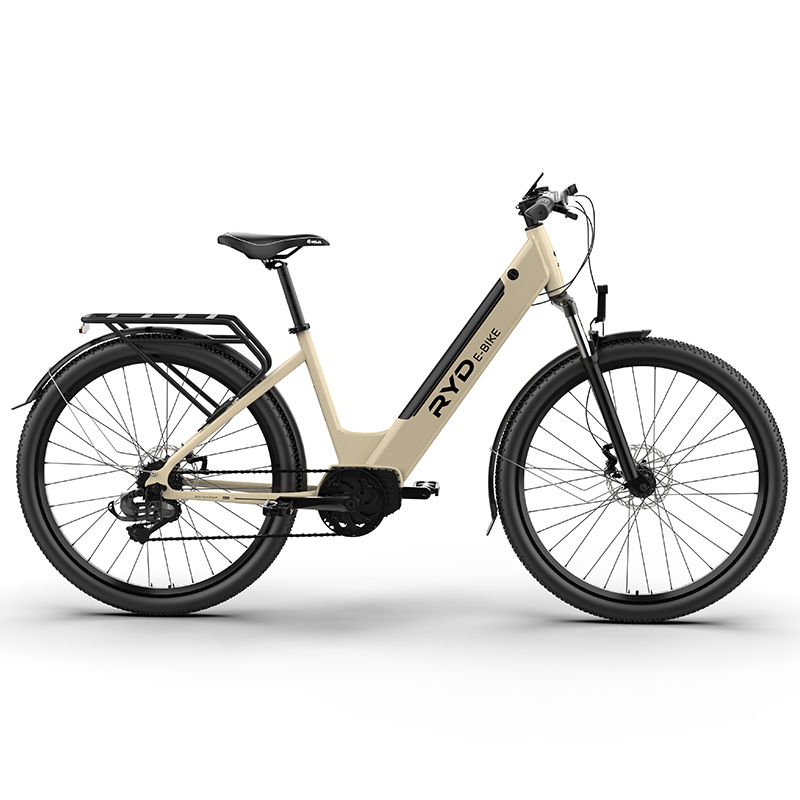 Bluetooth LCD Display 250W 27.5 inch Mid drive motor ebike electric mountain bike